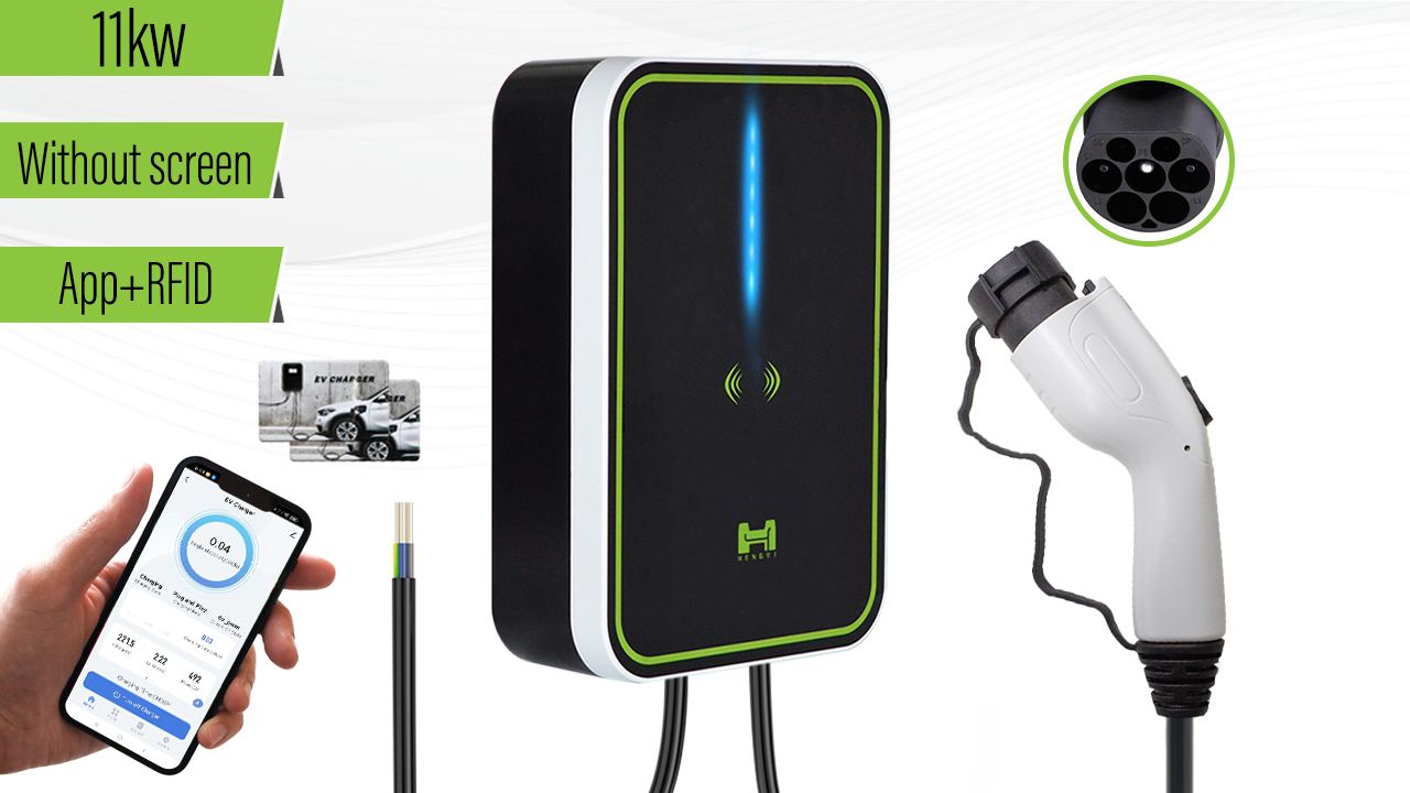 Hengyi Ev Charging Station A Electric Vehicle Car Charger Evse