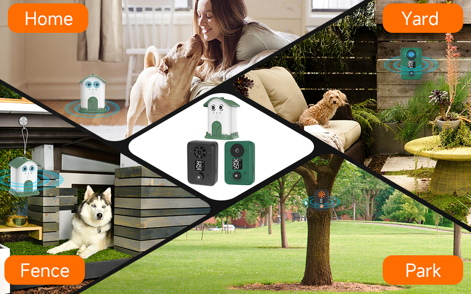ultrasonic dog repeller usage scenario