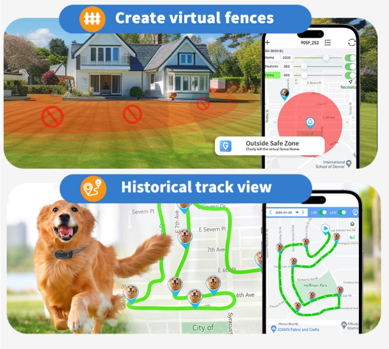 pet gps tracker application scenarios