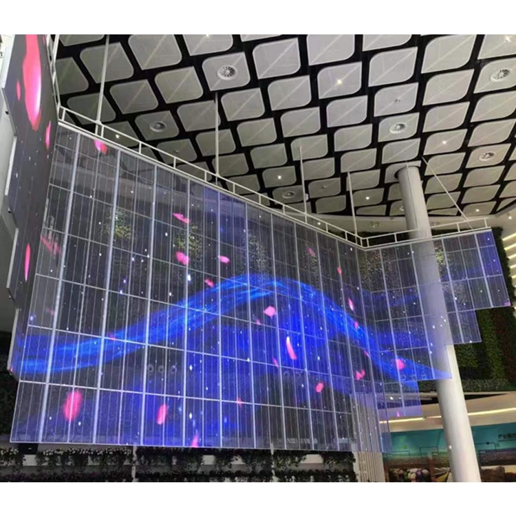 Abxled Hd Video Advertising Led Screen P Led Window Glass