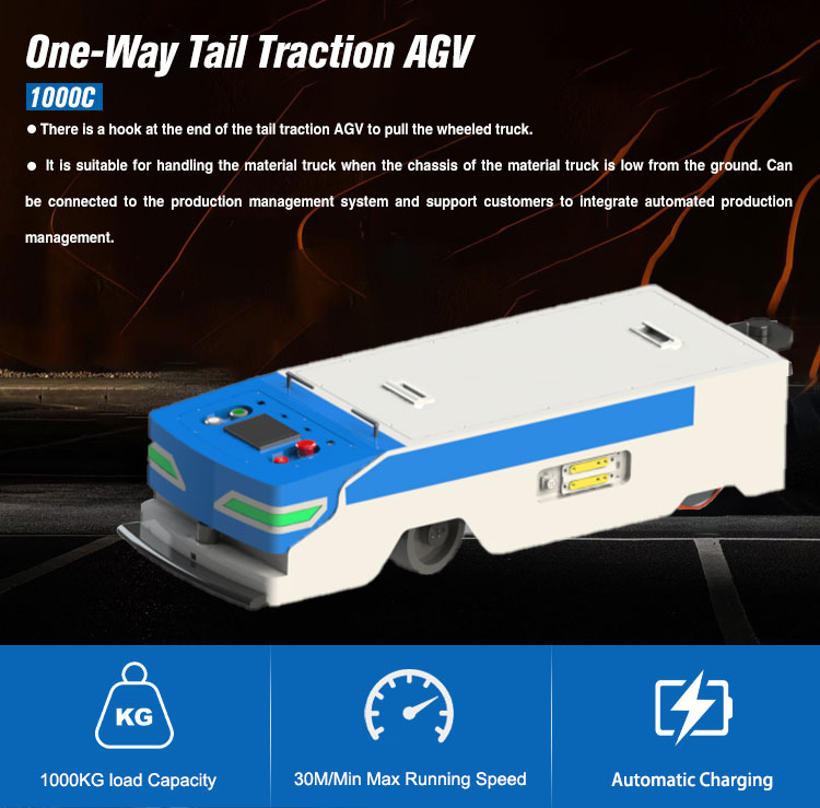 Foxtech Custom Qy C One Way Tail Traction Autonomous Mobile