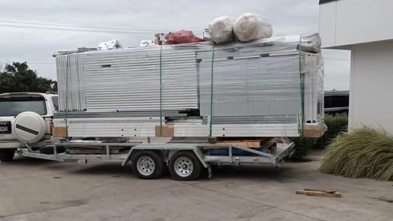 what is package for prefabricated portable modular steel frame detachable container house? | DINGRONG