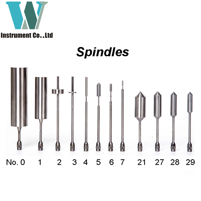 No 0 1 2 3 4 Spindles MPa S Test Small Liquid Rotary Viscometer NDJ 8S