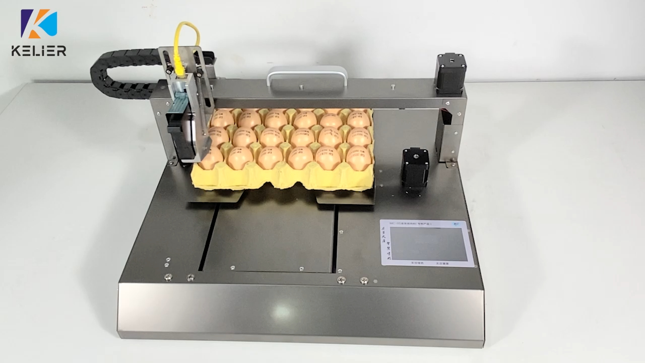 Kelier Cheap Price KX140 High Quality Hen Eggs Printer Egg Date Printer