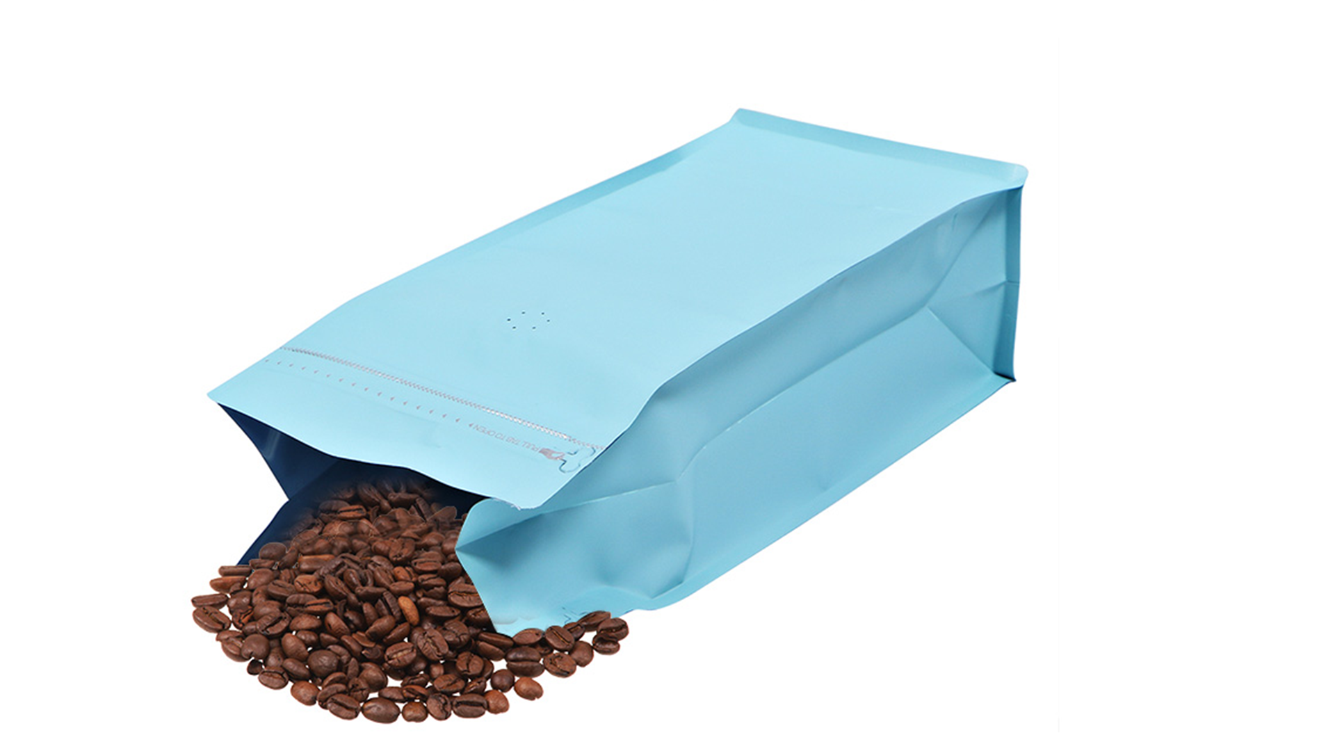 Wholesale Aluminum Foil Coffee Zipper Bag Laminated Plastic Bag