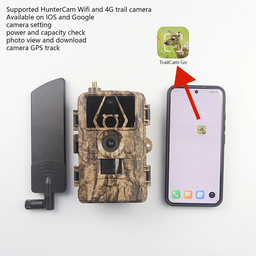 PR801 Hunting Trail Camera 8K in 3 version: 4G/Wifi/Regual