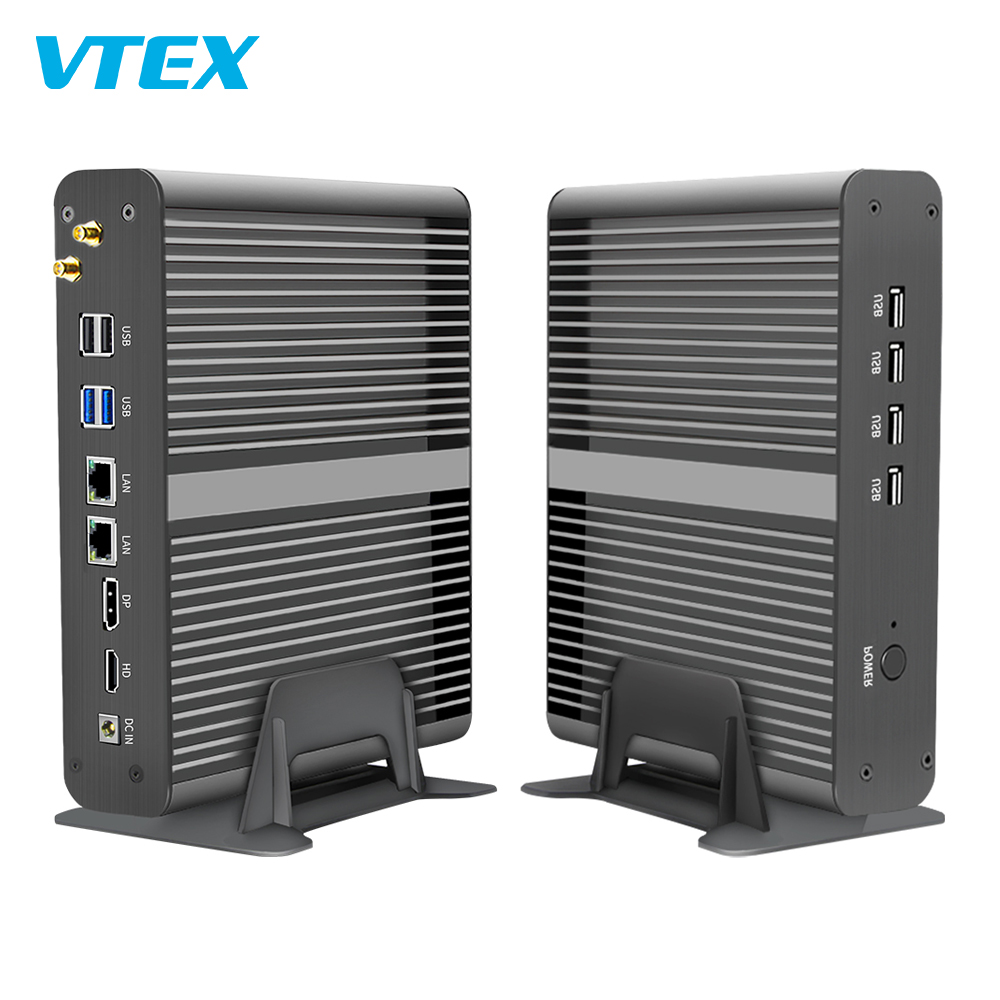 Newest Powerful 10th gen Mini PCs I7-1065G7 Dual DDR4 Portable office ...