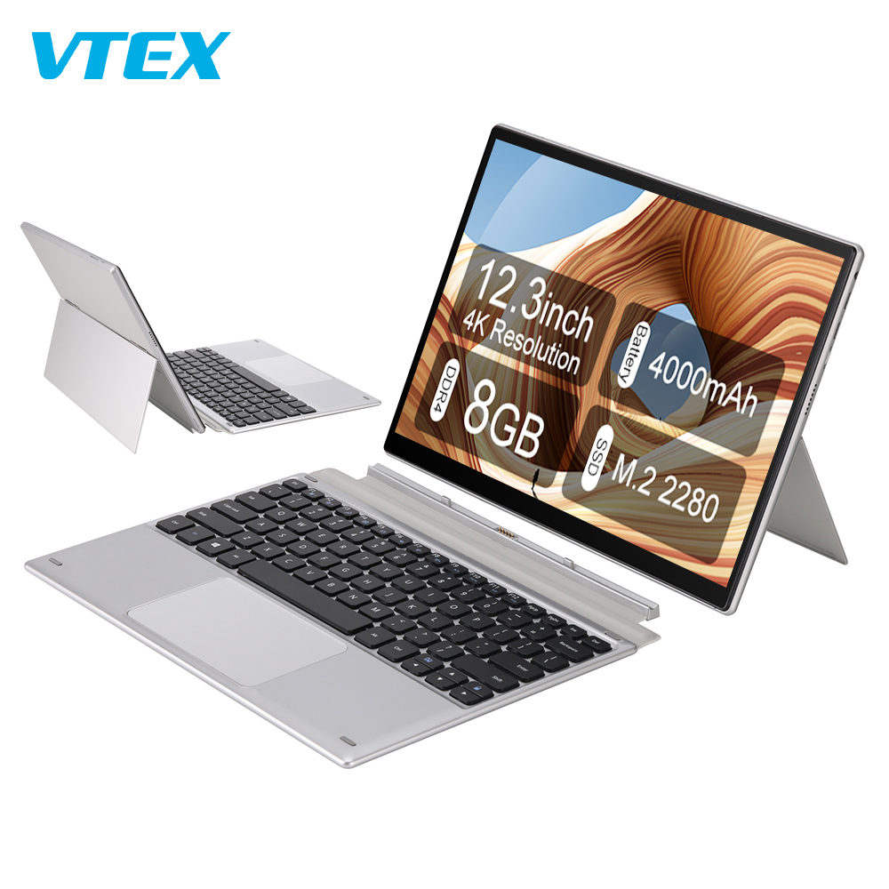 12.3 Inch 13'' Surface Style Tablet 4K Touch Screen Tablette Win 11 Big