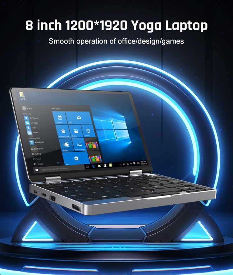 8 Inch Laptops Notebook Thin Portable Pc Wholesale Mini Computer Slim ...