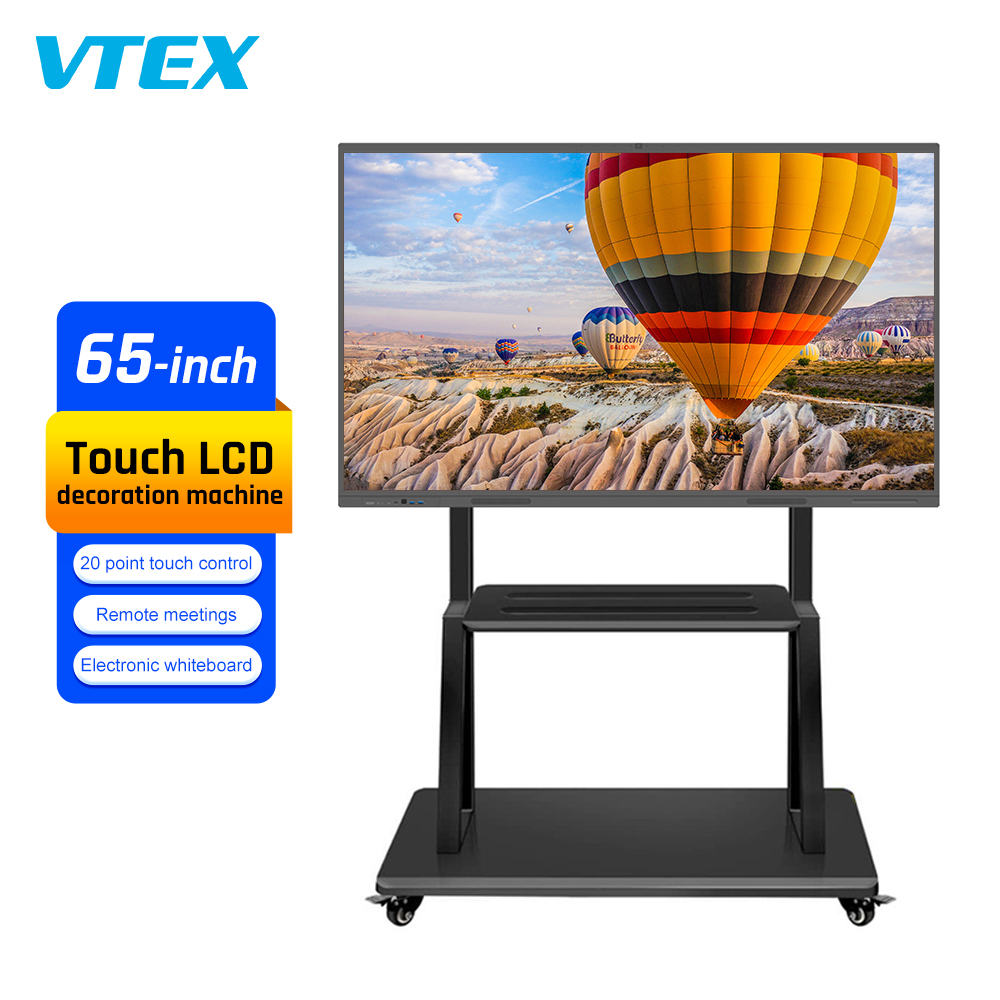 VTEX Smart Board 65 Inch Touch Electronic Whiteboard Prices Flat Panels Interactive Board Interactive White Board
