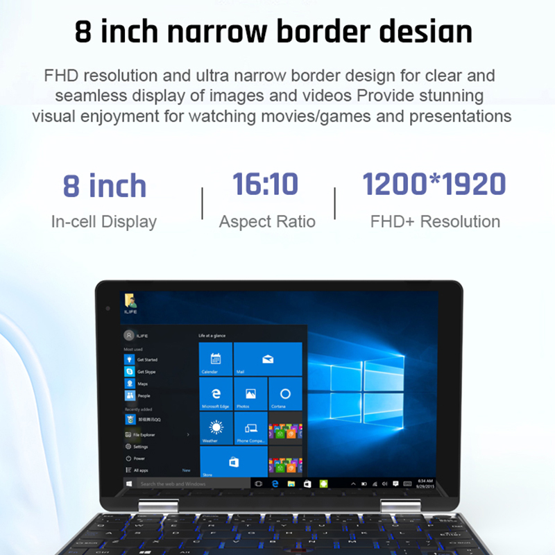 8 インチのラップトップ ノートブック薄型ポータブル PC 卸売ミニ