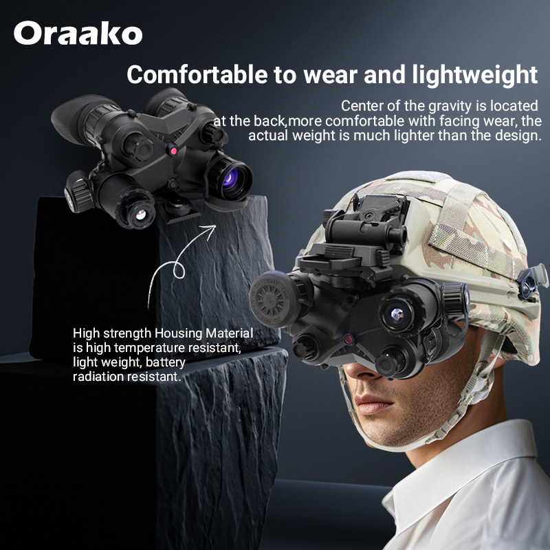 ヘルメットナイトビジョン赤外線強化サーマルイメージングスコープ