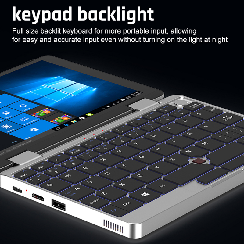 8 Inch Laptops Notebook Thin Portable Pc Wholesale Mini