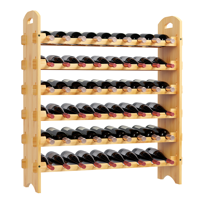 竹ワインボトルホルダーサプライヤー、工場 - Ruichang