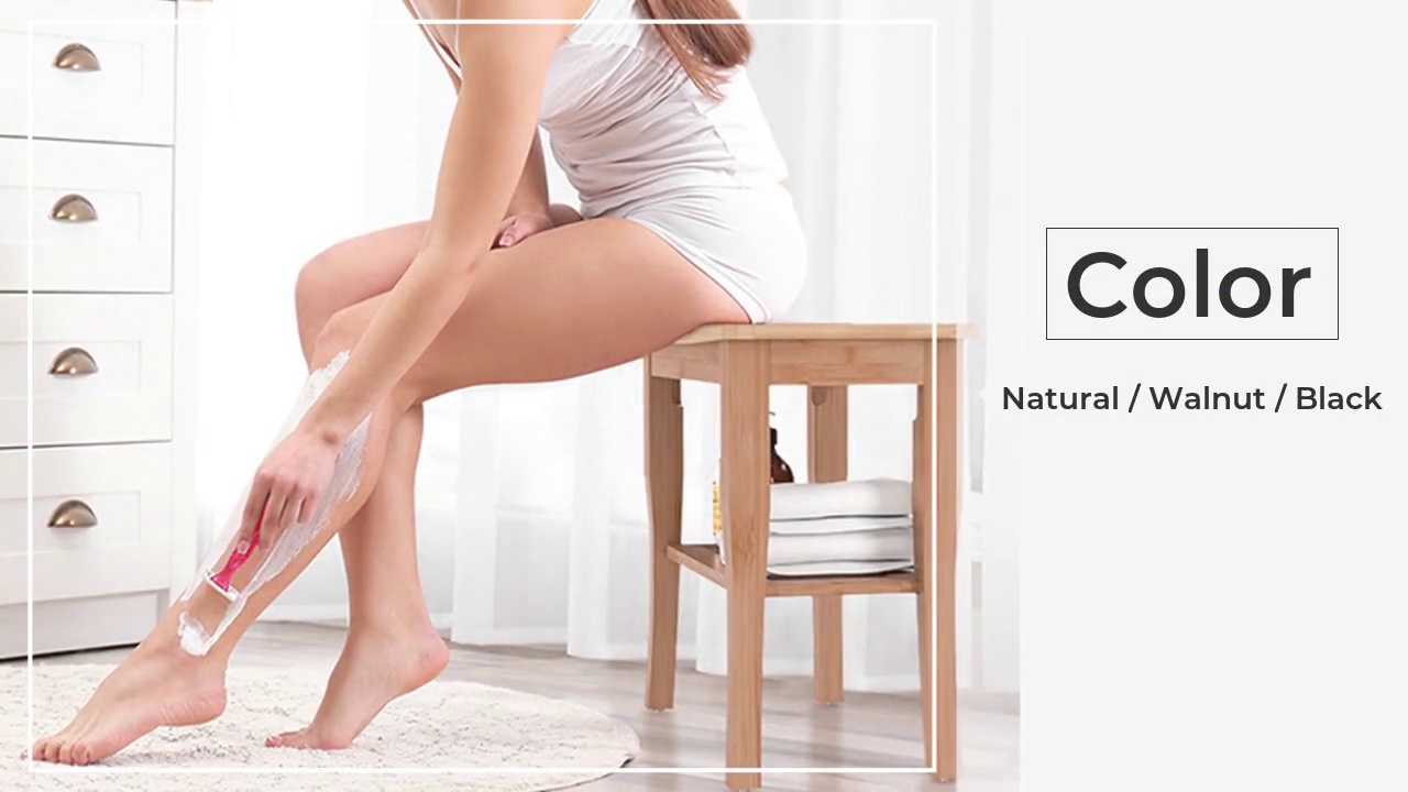 Color.Natural / Walnut / Black.