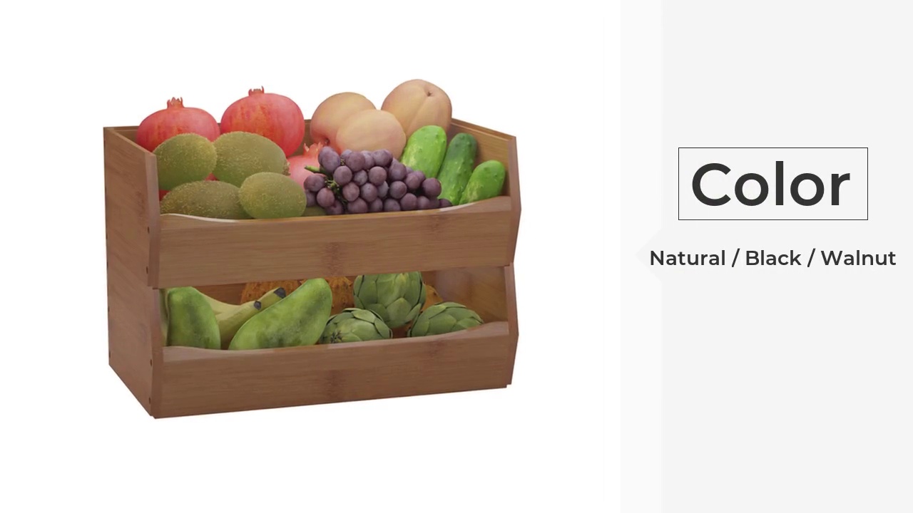 Color.Natural / Black / Walnut.