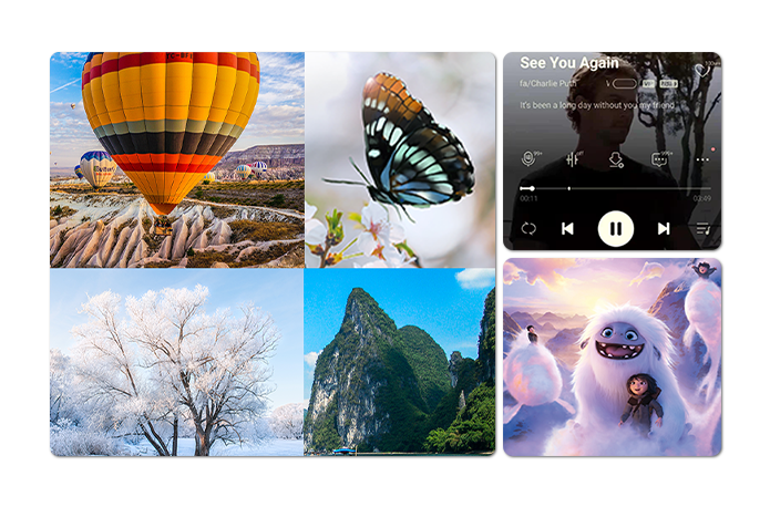 دعم مجموعة متنوعة من التنسيقات المختلفة