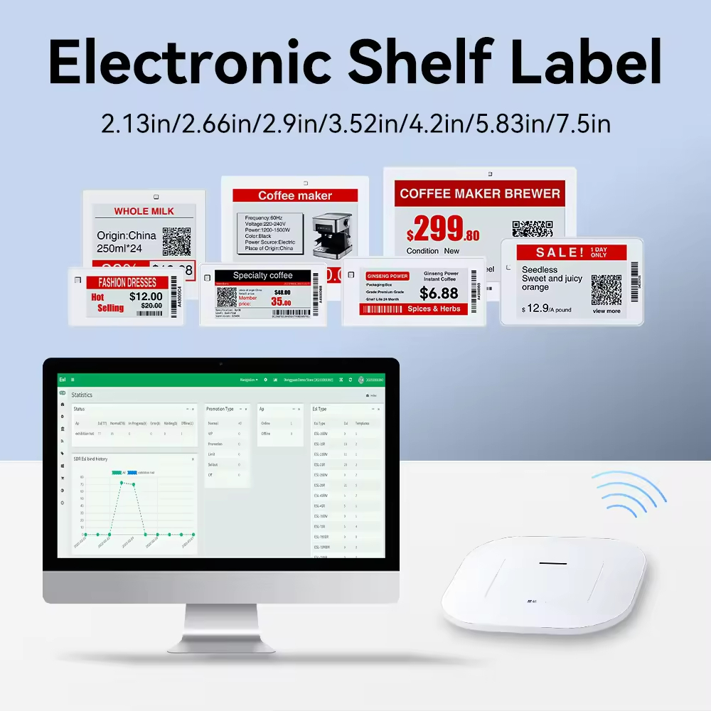 Best electronic shelf label Company KOSINTEC