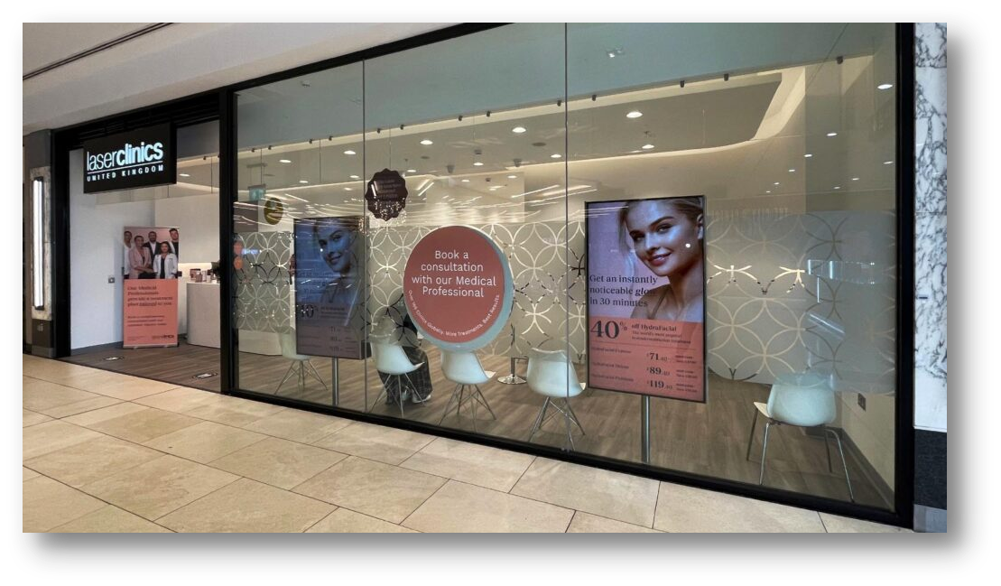  Kosintec Digital Window Display Screens