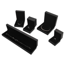 Custom luxury gift packing jewelry leather cufflink box