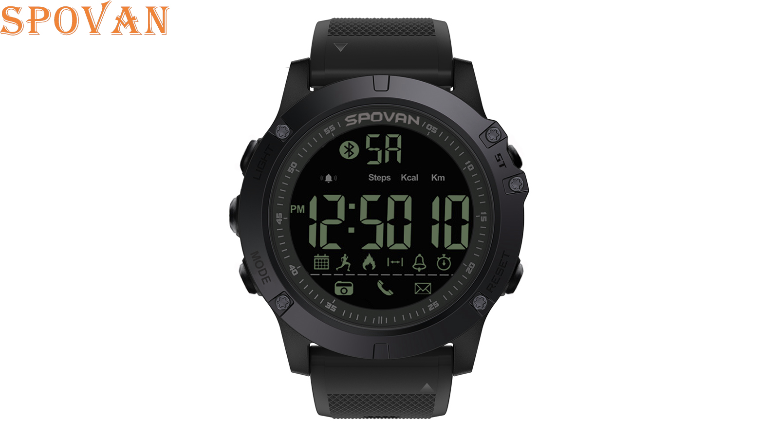 Bluetooth Military Smart watches Waterproof Outdoor watches SPOVAN PR1-1