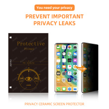 Privacy Screen Protector for Hydrogel Cutting Machine