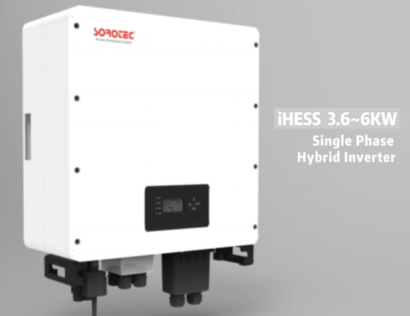 Sorotec Ihess Series Single Phase Hybrid Solar Inverter Kw Kw Kw Kw Ip Protection