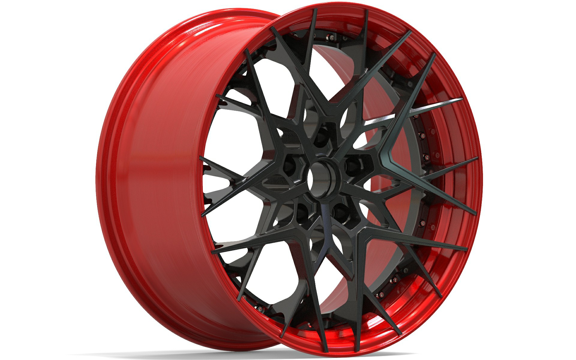 Two piece wheels Flow Formed Wheel P6005-2 | JWHEEL