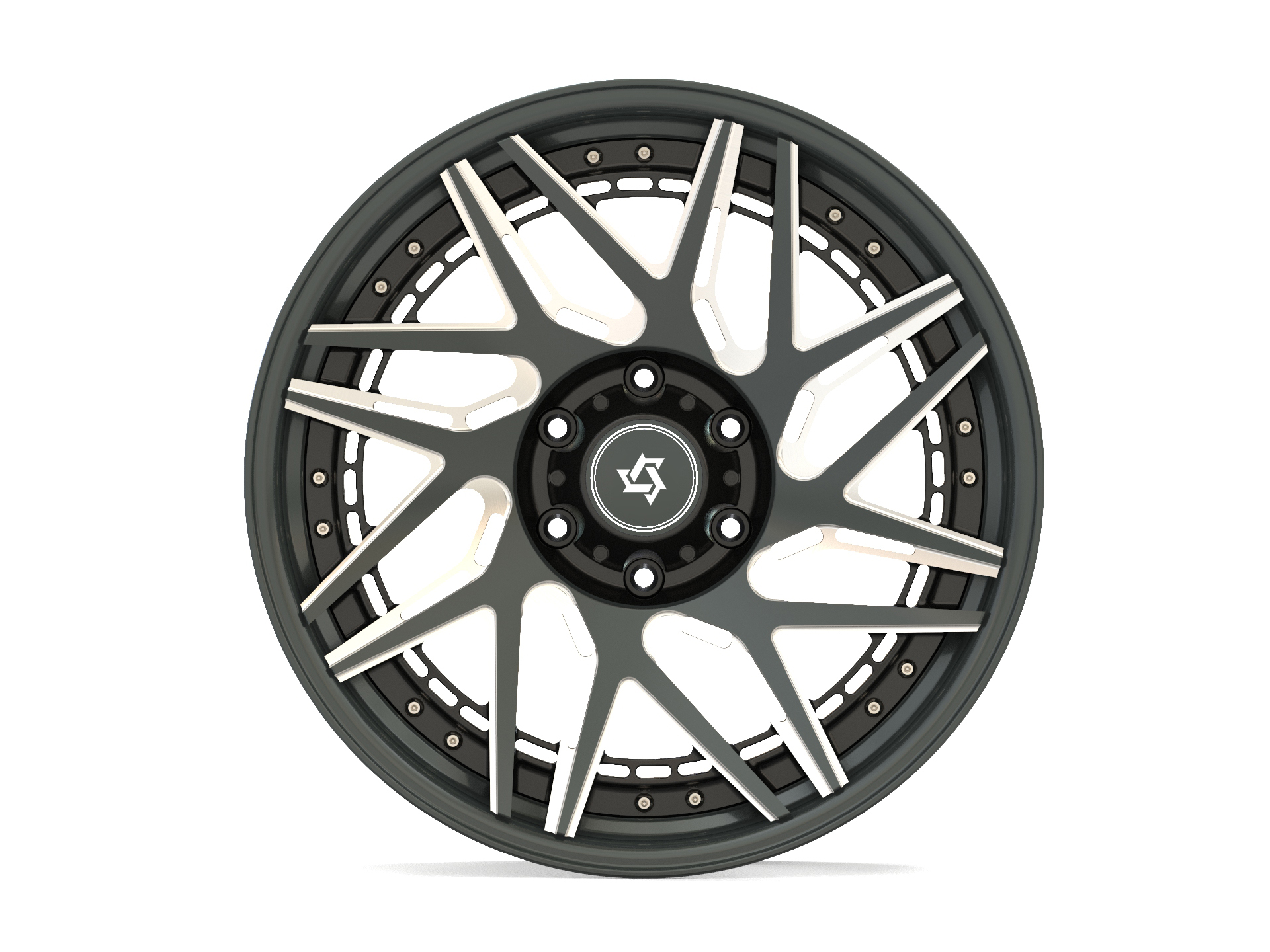 2 Piece Forged Wheels 21 inch Car Rims for TOYOTA LAND CRUISER PRADO ...