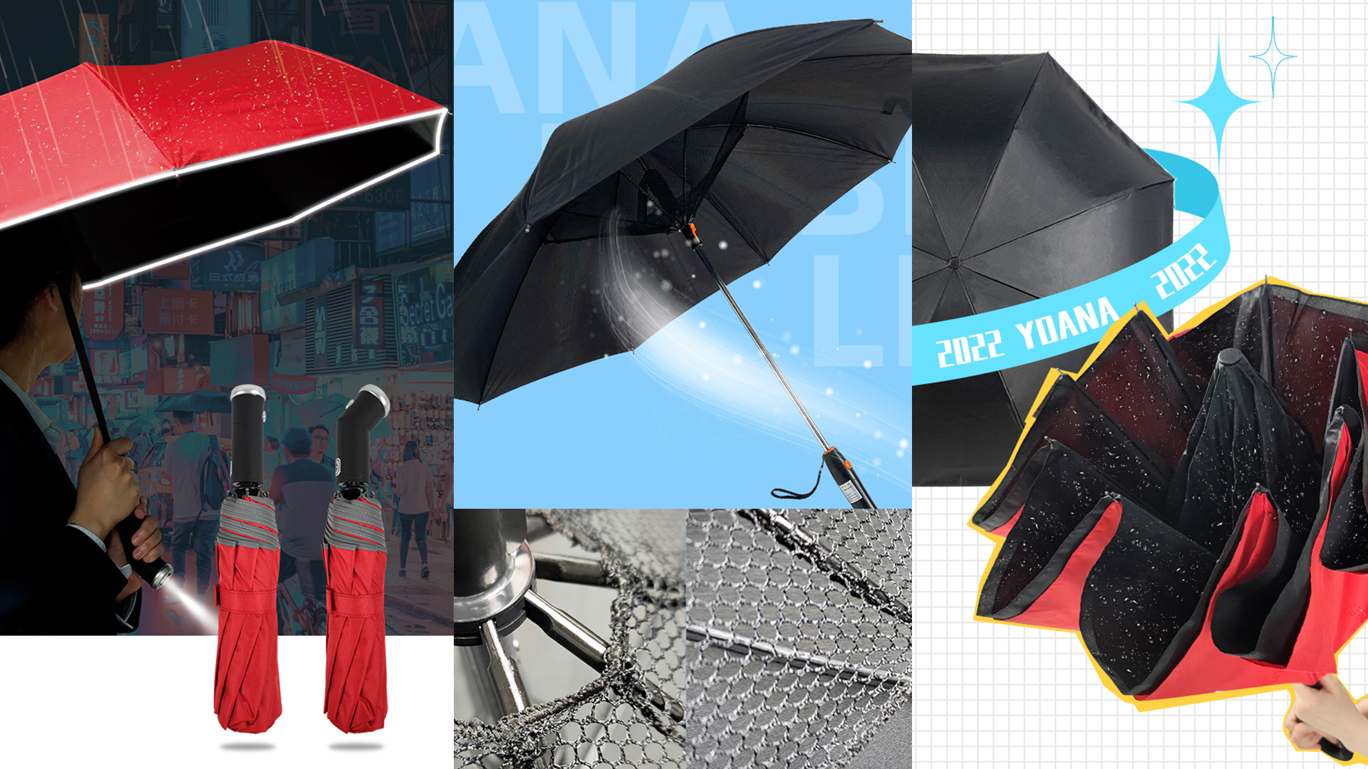 The "Sun Umbrella" developed based on multiple functions