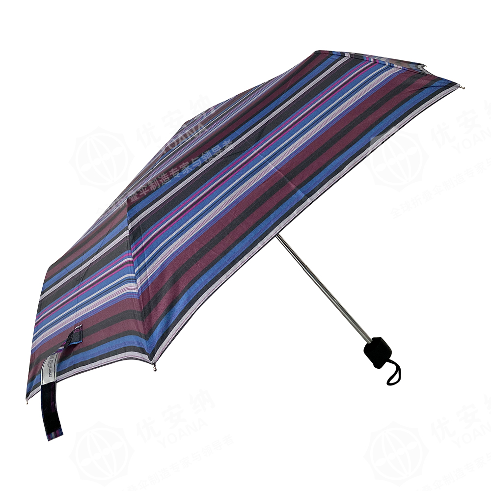 Yoana 3 fold manual open umbrella 500*6K
