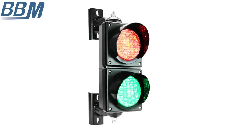 Dia.100mm(4inch) Red Green Ball LED Traffic Light with Cobweb Lens