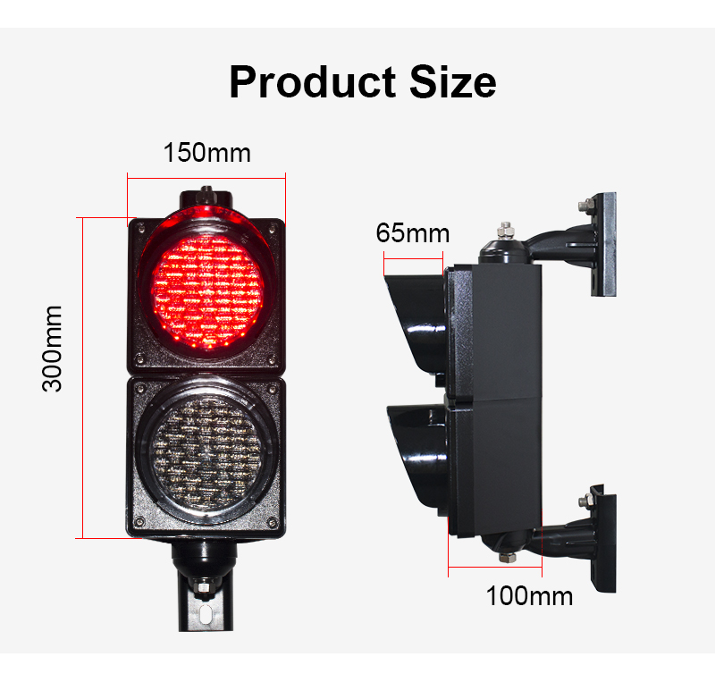 LED Traffic Light Controller JD100-3-25ACL-RW