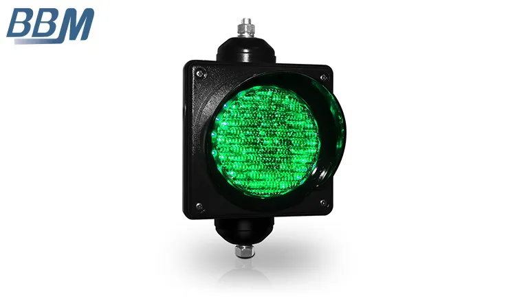 Dia.100mm(4inch) Green LED Traffic Light With Cobweb Lens
