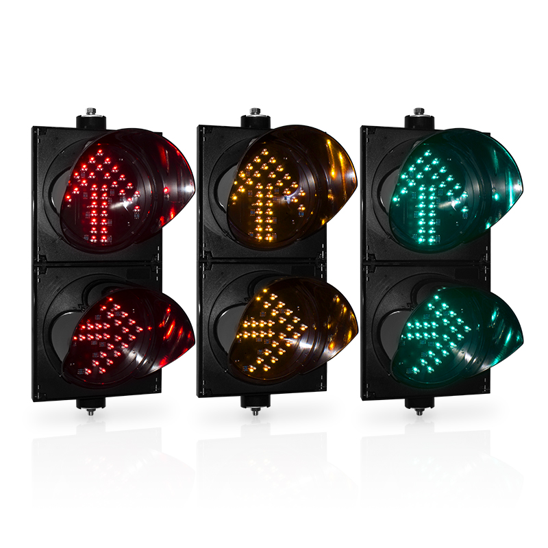 Dia.200mm(8inch) 赤黄緑矢印 3 in 1 LED 信号機 | BBM Traffic Light