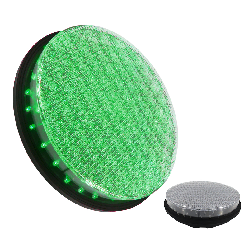 Best Dia.300mm(12inch) Green Ball LED Traffic Light Modules with Cobweb ...