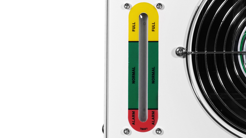 Máy làm lạnh công nghiệp CW-5000 Chỉ báo mực nước dễ đọc