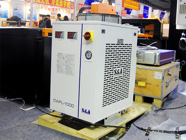S&A CWFL-1000 industrial chiller