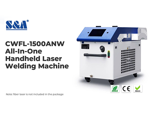 handheld laser cleaning machine chiller S&A CWFL-1500ANW