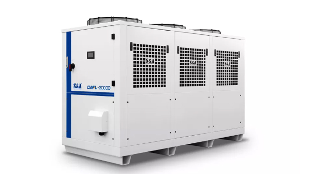 Development and application of blue laser and its laser chiller