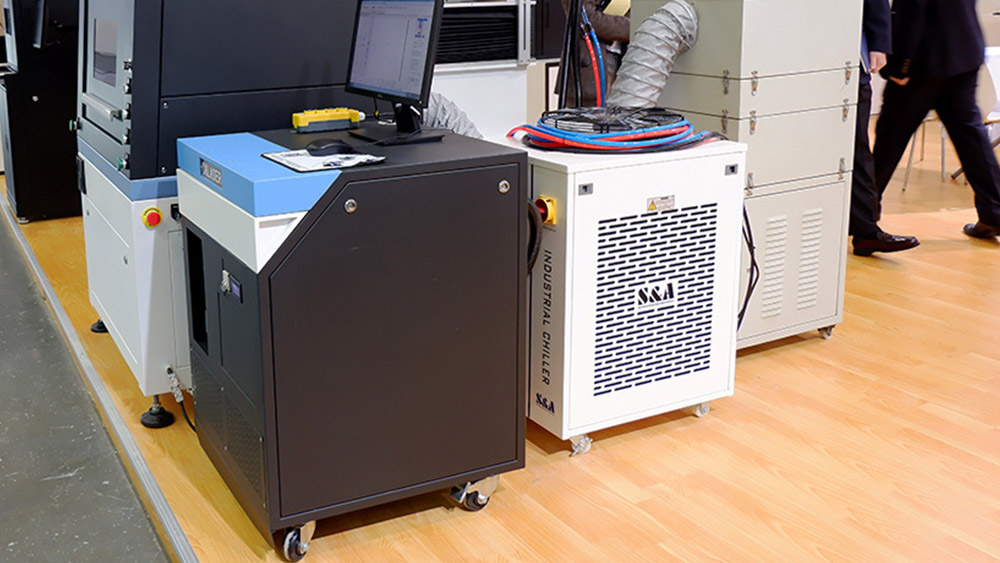 Abnormal noise during industrial chiller operation