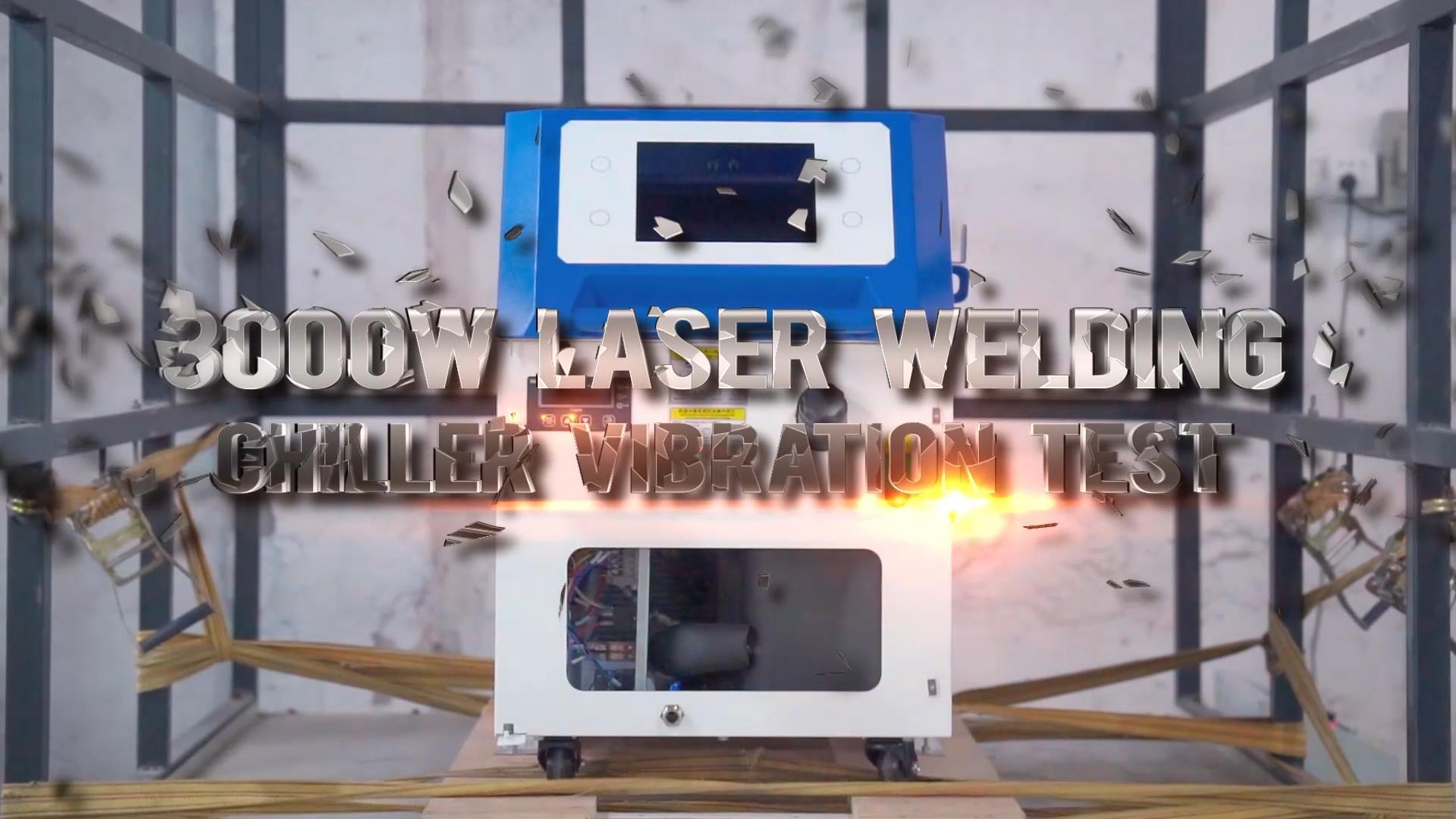 3000W Laser Welding Chiller Vibration Test
