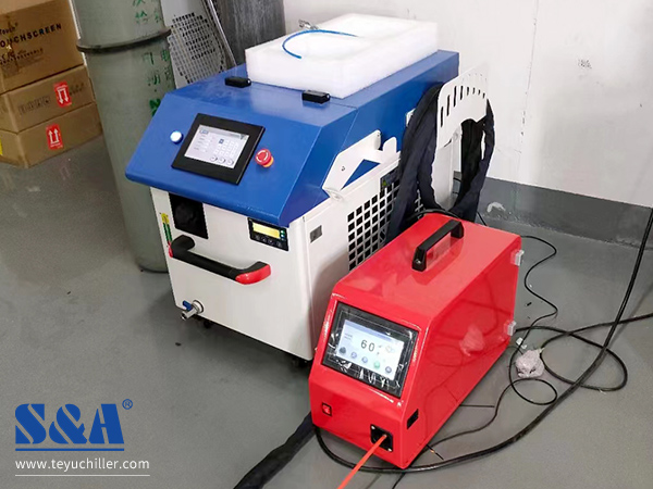 S&A Chiller CWFL-1500ANW For Cooling Handheld Laser Welder