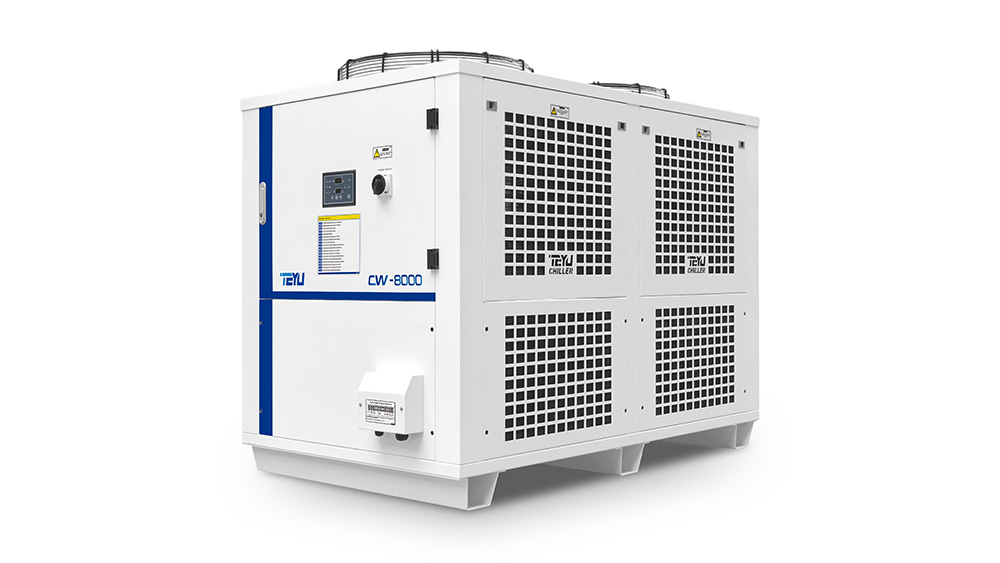 Industrial Water Chiller CW-8000 41kW Large Cooling Capacity