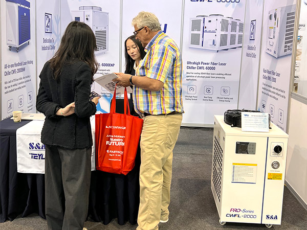 TEYU S&A Industrial Chillers at the FABTECH Mexico 2023 Exhibition