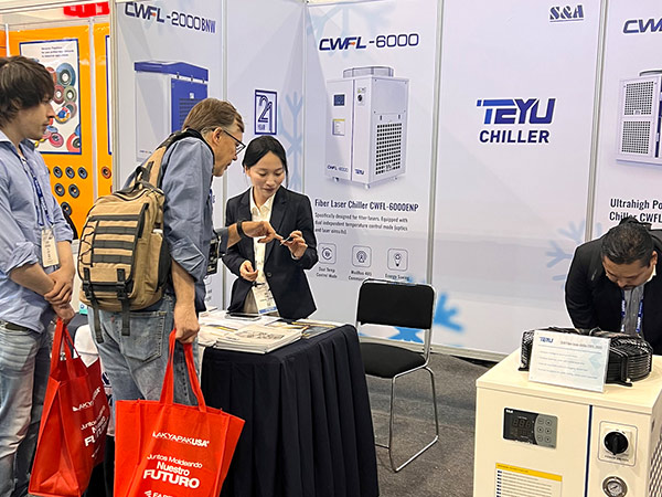 TEYU S&A Industrial Chillers at the FABTECH Mexico 2023 Exhibition