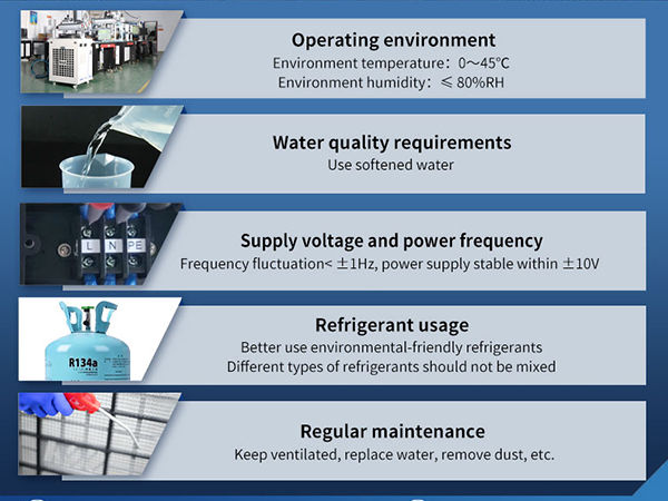 Industrial chillers maintenance guides