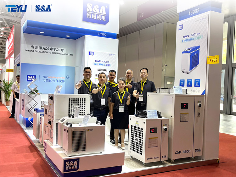 TEYU S&A Chiller Manufacturer at the 26th Beijing Essen Welding & Cutting Fair