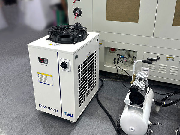 TEYU CO2 Laser Chiller CW-6100 for High-precision CO2 Laser Cutting Machine