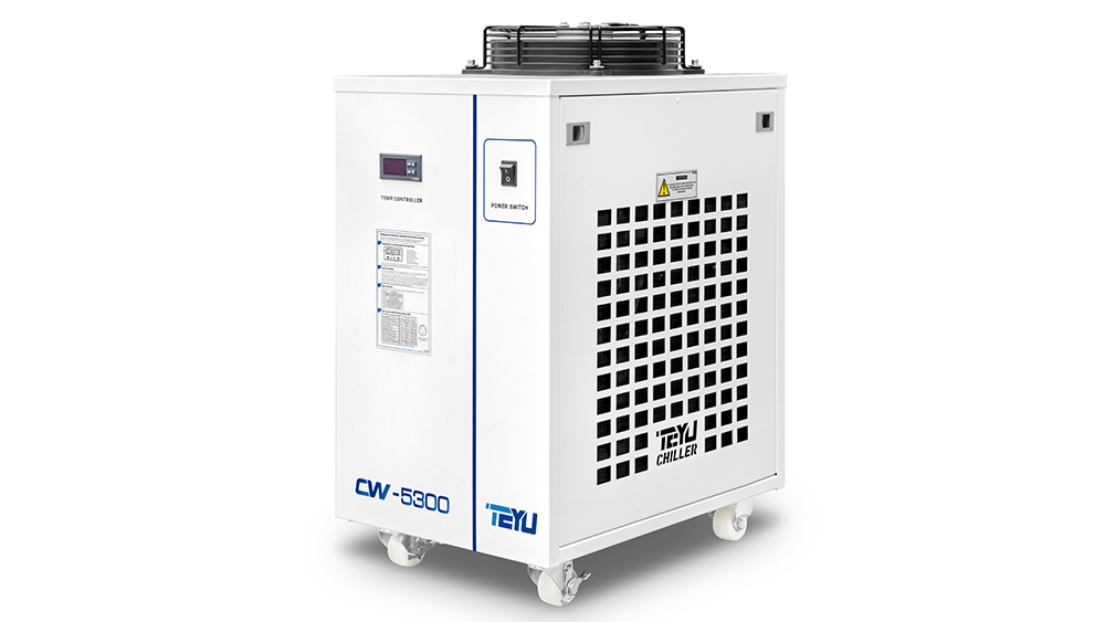 Water Chiller Unit CW-5300 for Cooling 18000W CNC Milling Spindle